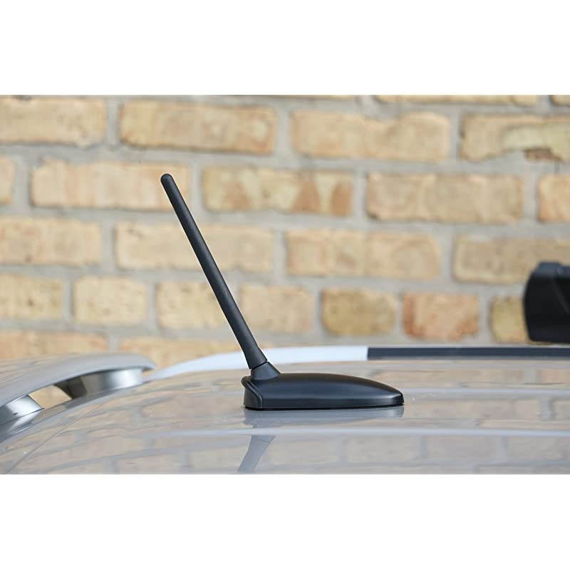 The Original 6 3/4 Inch is Compatible with Scion FR-S (2013-2015) - Car Wash Proof Short Rubber Antenna - Internal Copper Coil - Premium Reception - German Engineered