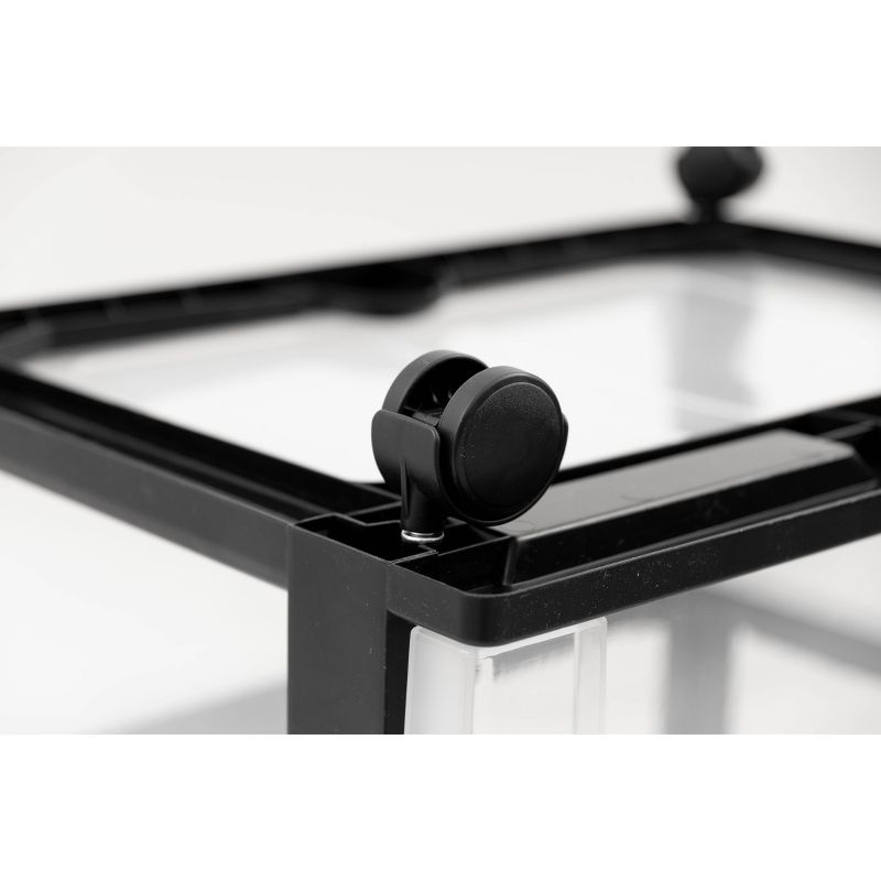 IRIS 4 Drawer Wide Chest Black