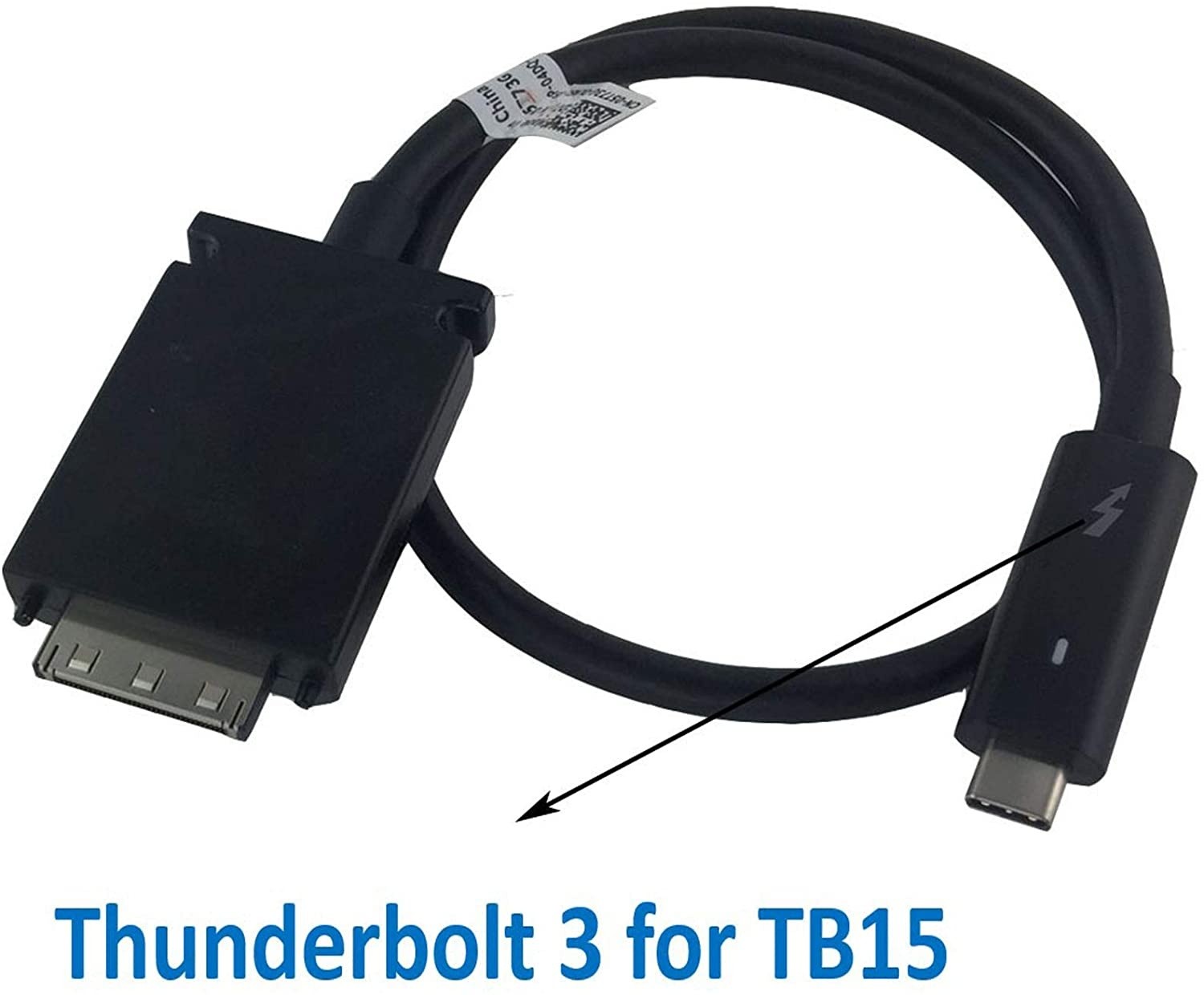 FVH Thunderbolt 2 Port Male to Male Video Data Cable for MacBook & SSD & Displays TB-004-WH