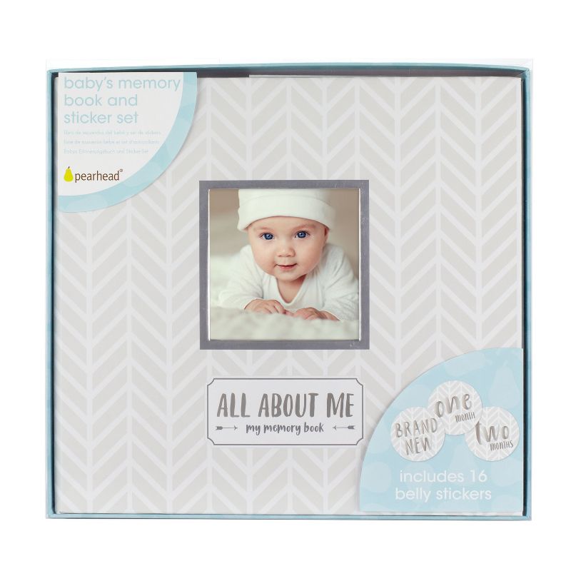 MBI Baby Post Bound Album W/Window 12"X12"-Blue