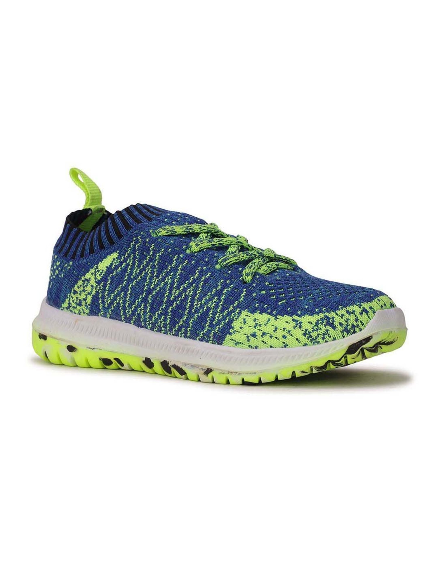 Bubblegummers by Bata Kids Blue & Green Lace Up Shoes