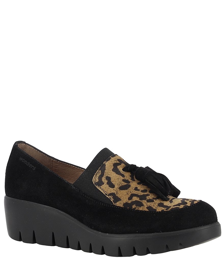 DKNY Eli Leather Logo Hardware Strap Loafers