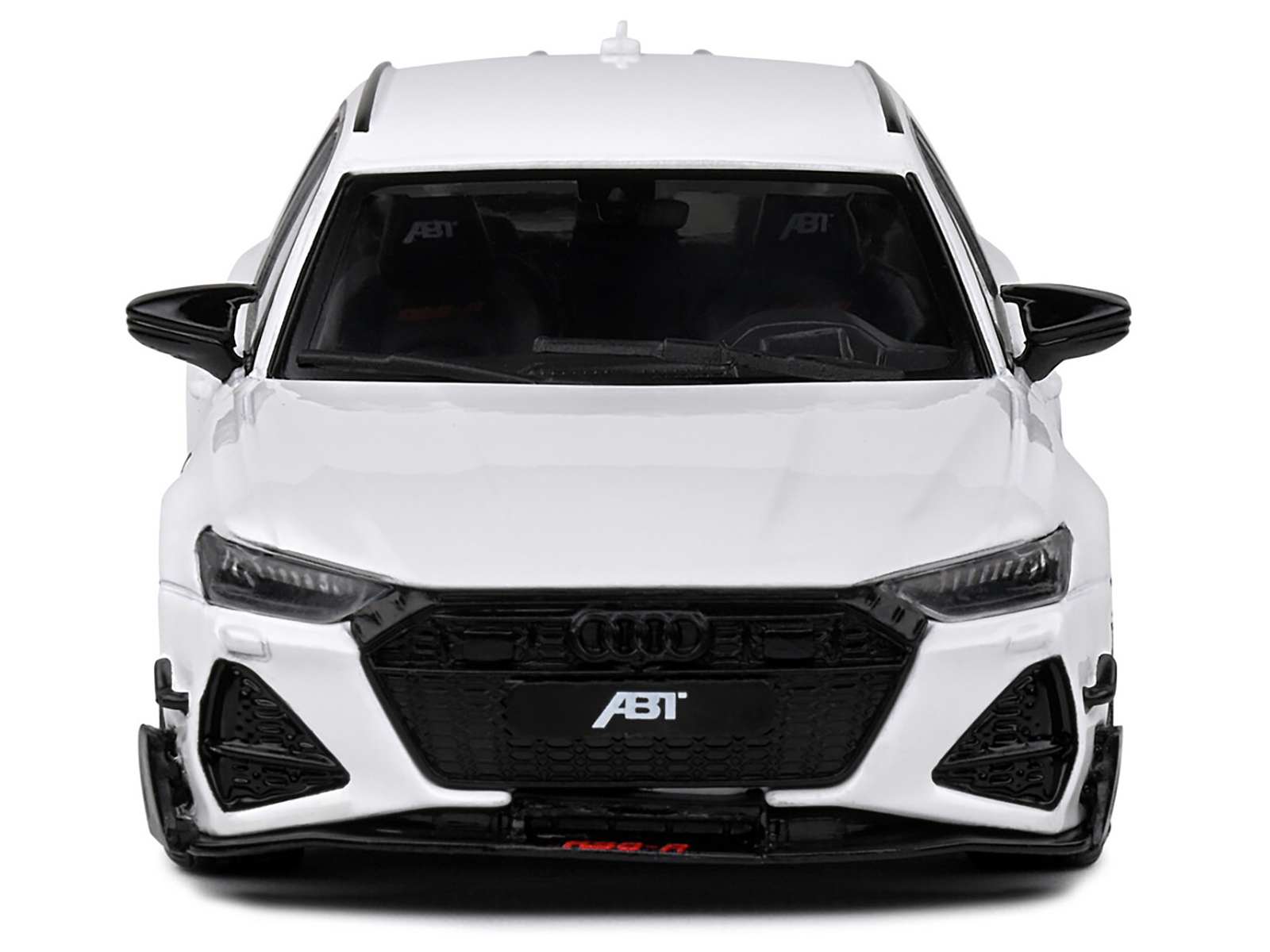 2021 Audi ABT RS6-R Ibis White 1/43 Diecast Model Car by Solido