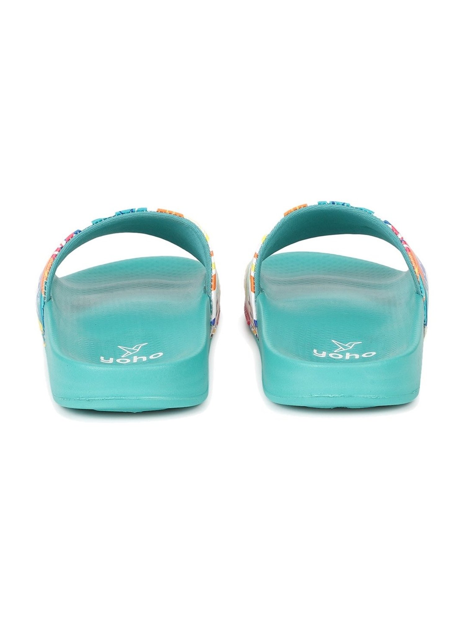 Yoho Women's Tropica Multicolor Slides