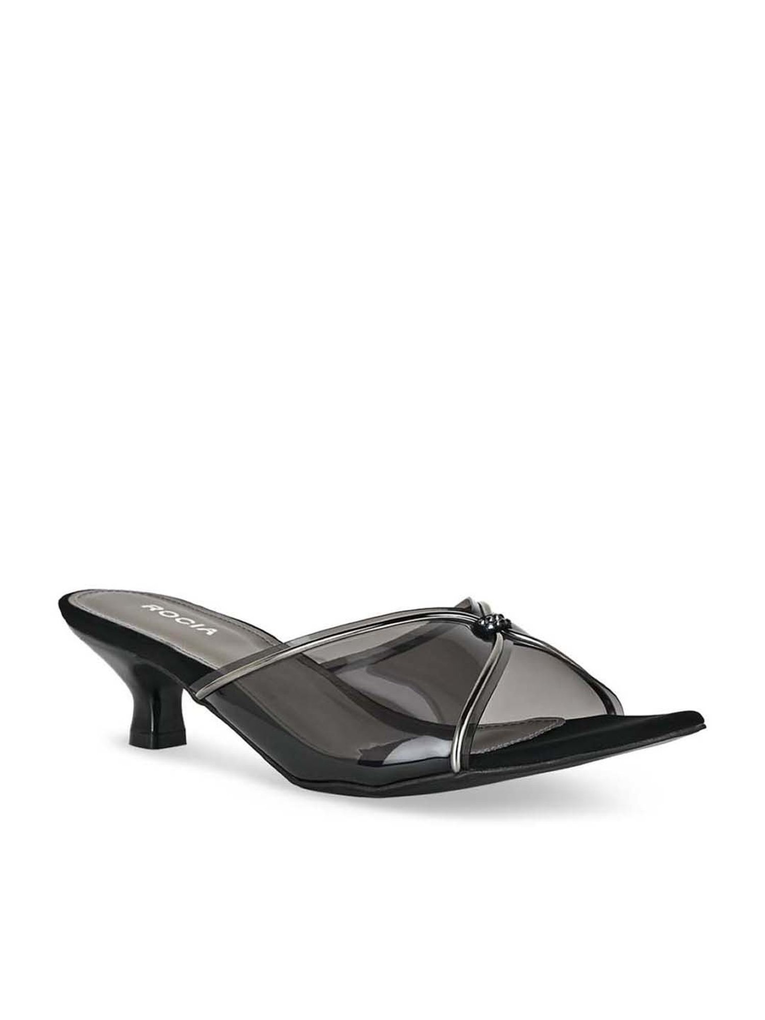 Rocia by Regal Women's Black Casual Sandals