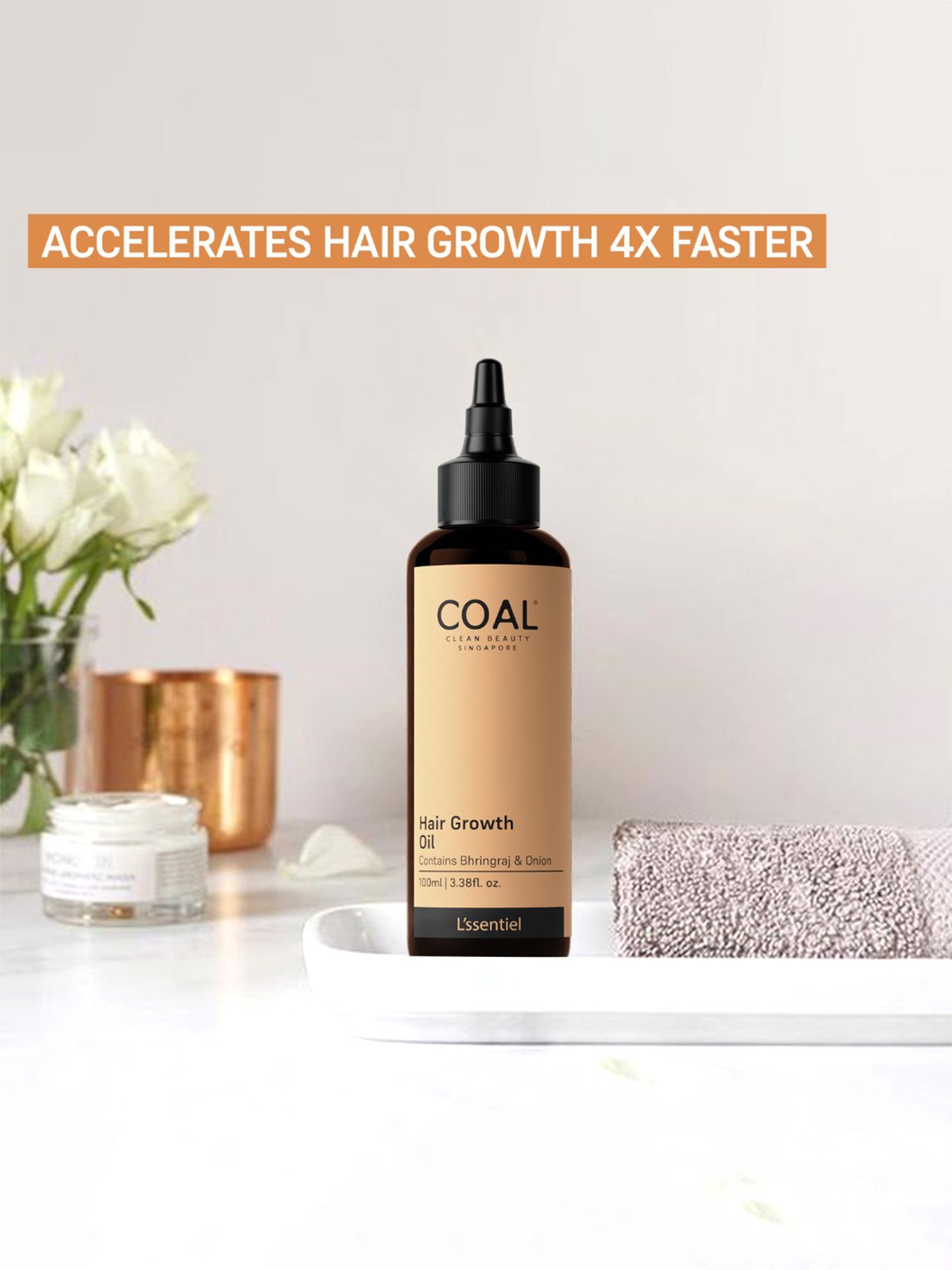 COAL Clean Beauty Hair Growth Oil - 100 ml