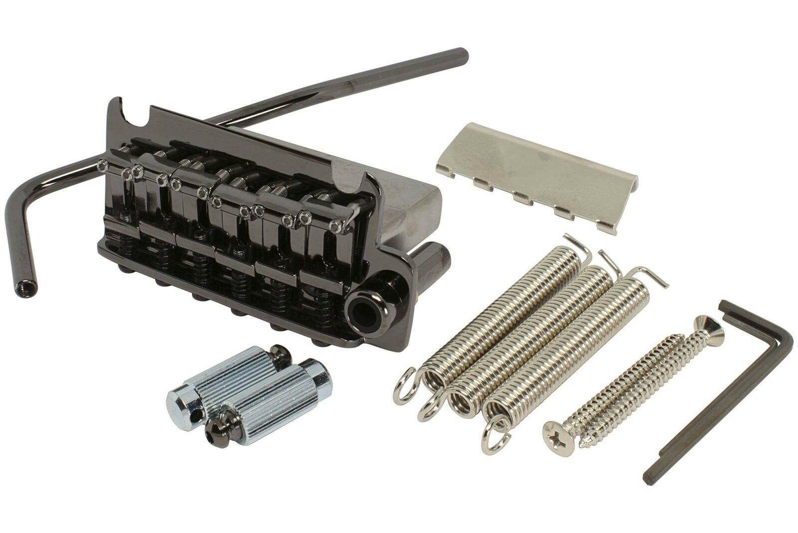 GOTOH 510TS-SF1 2-point Tremolo Steel Block & Stamped Steel Saddles -Cosmo Black