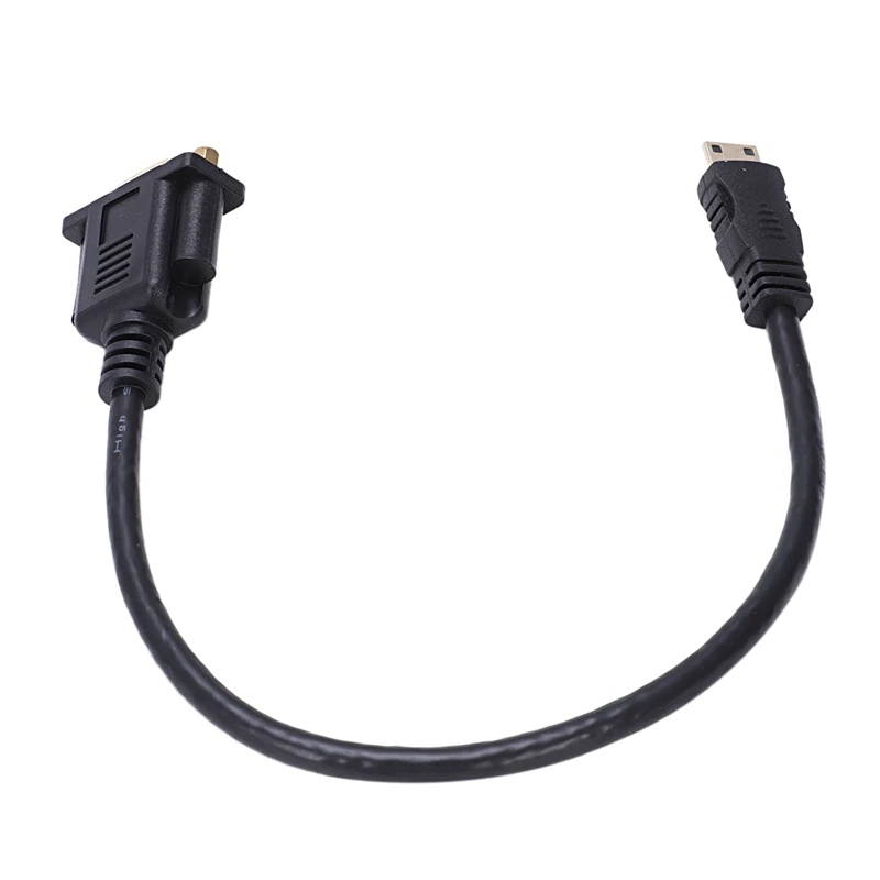 Mini HDMI to VGA M/F Connector Cable Adapter Converter 0.3M 1FT