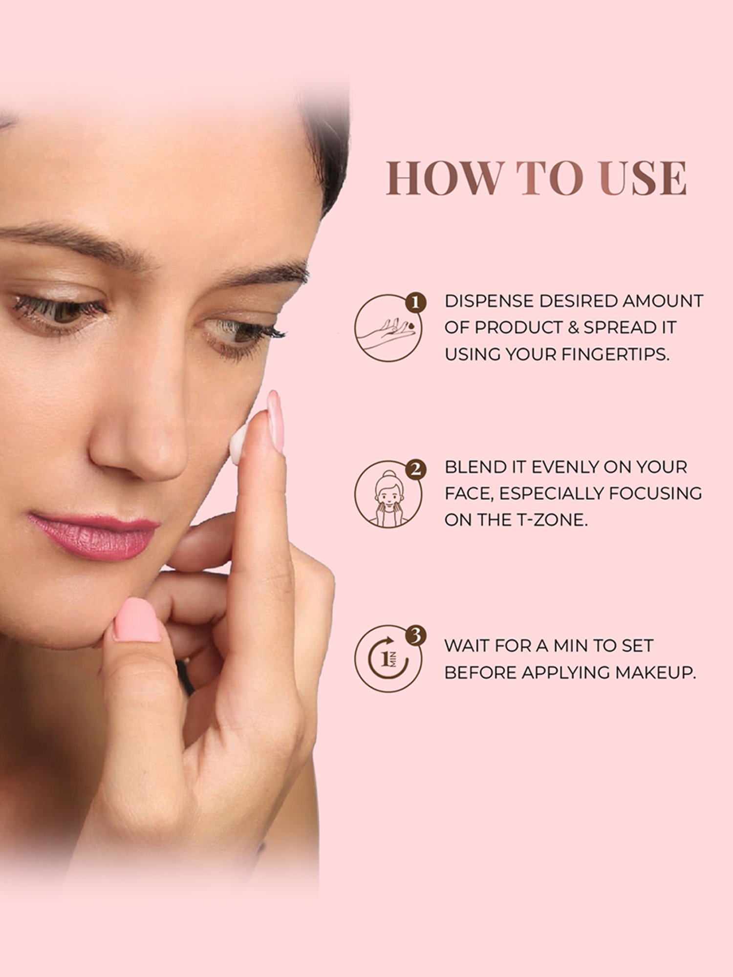 JUST HERBS 3 In 1 Pore Refining Mattifying & Hydrating Primer - 20 gm