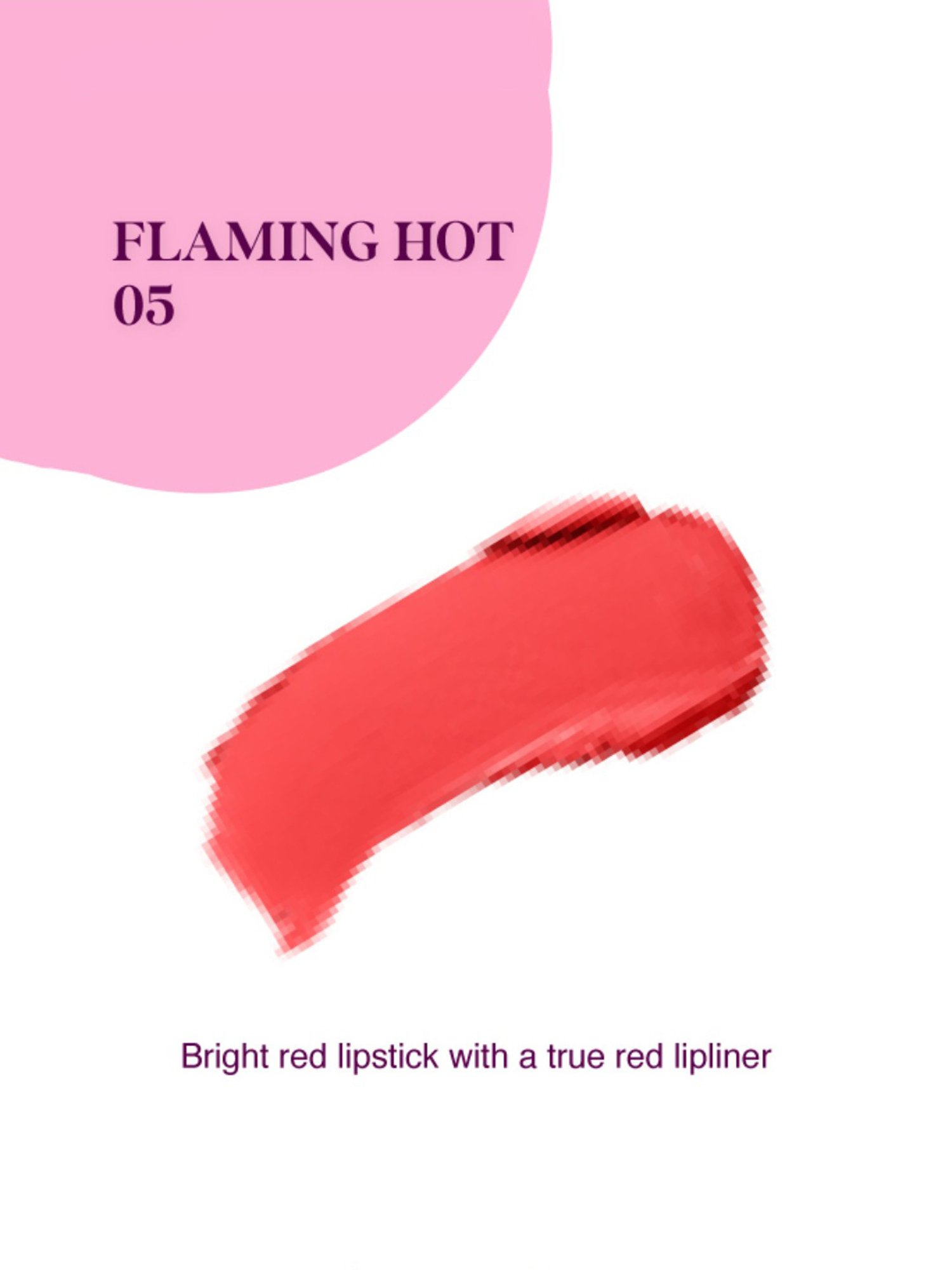 Typsy Beauty Twist & Pout Lipstick & Lip Liner Flaming Hot 05 - 0.91 gm