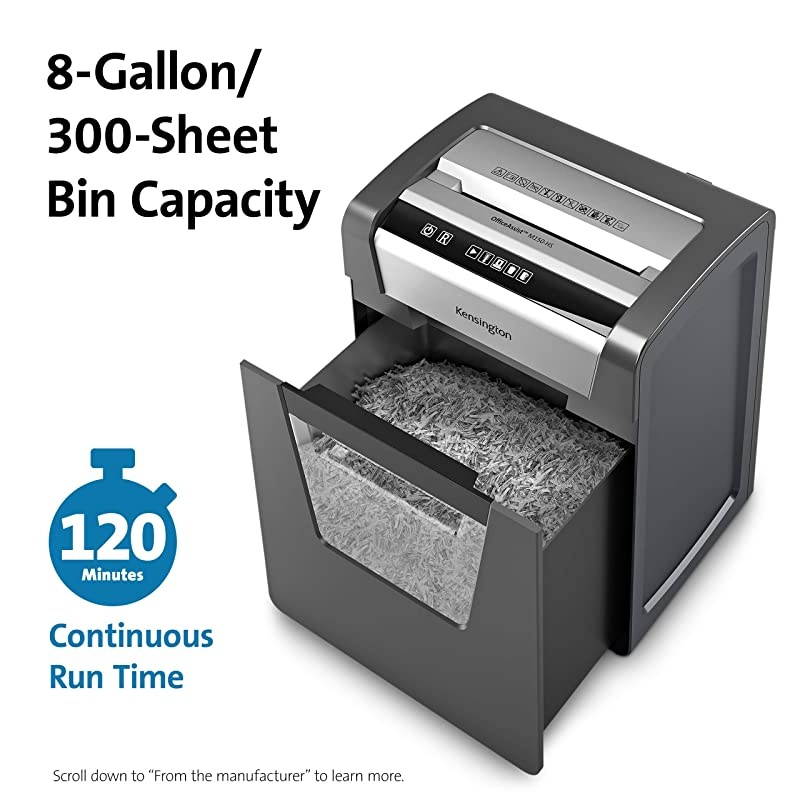 K52077AM Micro Cut Shredder - OfficeAssist M150-Hs Anti-Jam