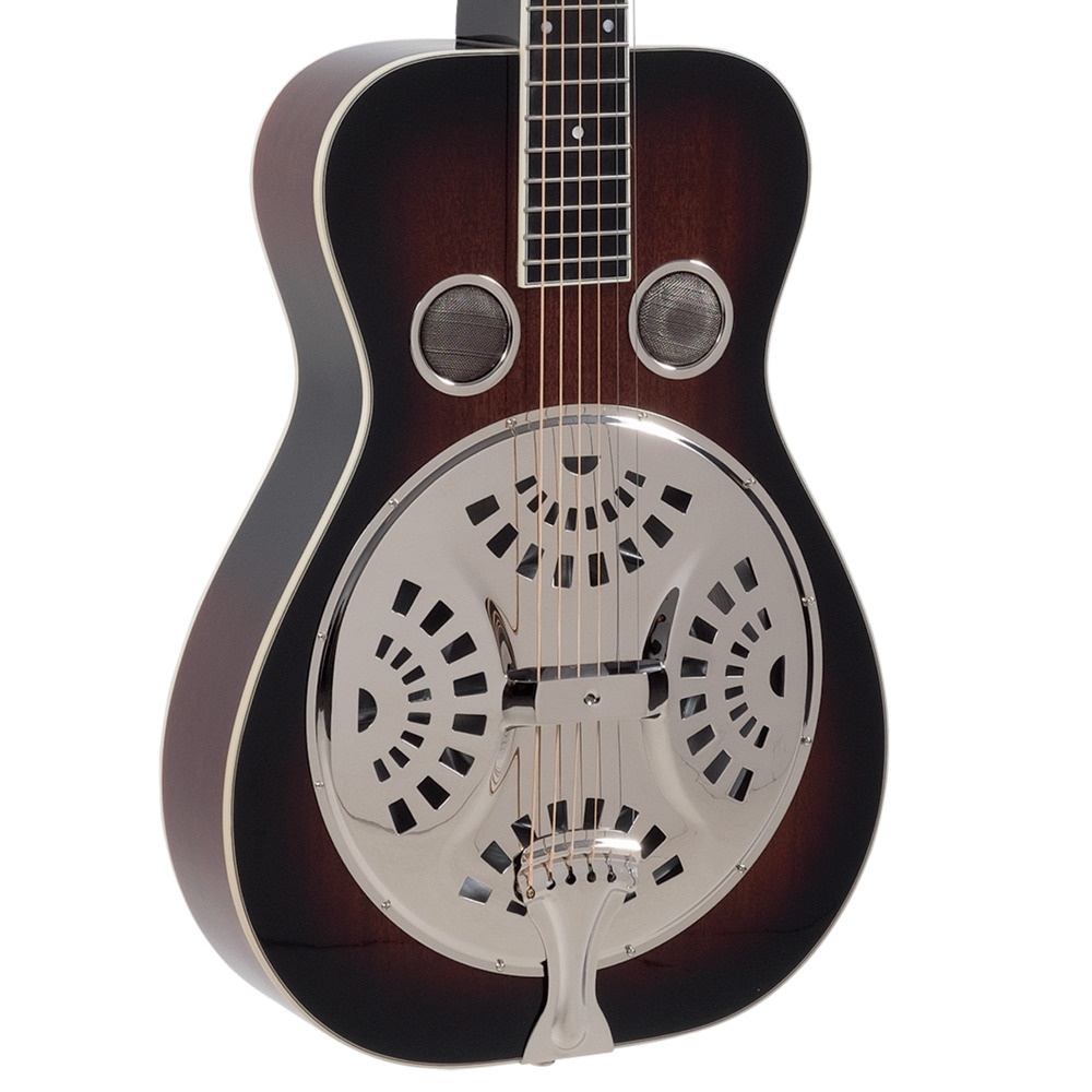 Recording King RR-60-VS Professional Grade Wood Body Resonator Acoustic Guitar