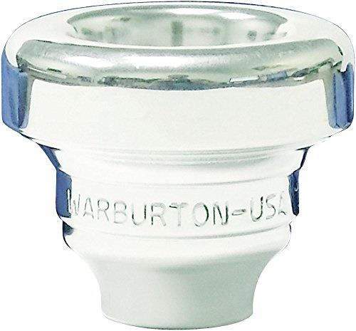 warburton size 4 series trumpet and cornet mouthpiece top in silver 4m