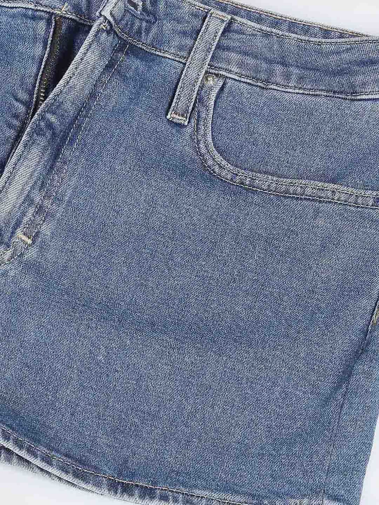 Calvin Klein Jeans Dark Blue Slim Fit Skirt