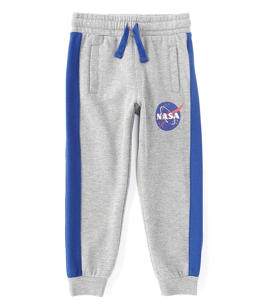 First Wave Little Boys 2T-7 Marled French Terry Jogger Pants