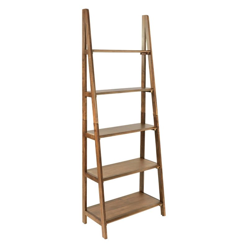 72.25" Bandon Ladder Bookshelf Ginger Brown - OSP Home Furnishings