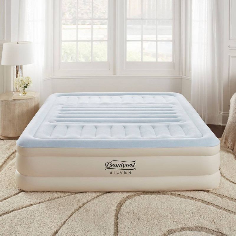 Beautyrest Lumbar Supreme 3-Zone Adjustable Air Mattress with Built-in Pump - King