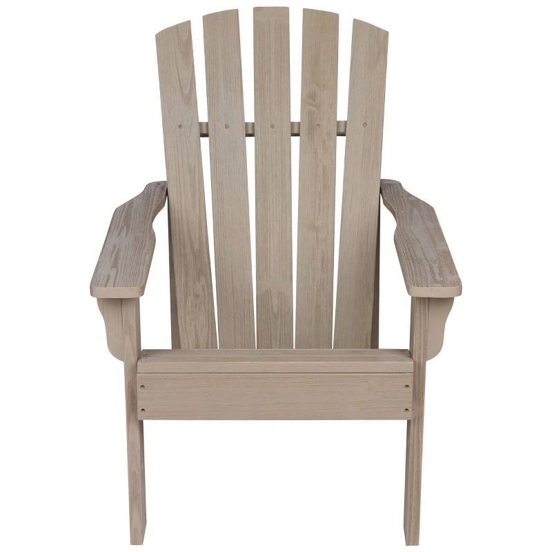 Vineyard Cedarwood Adirondack Chair - Taupe Gray - Shine Company Inc.