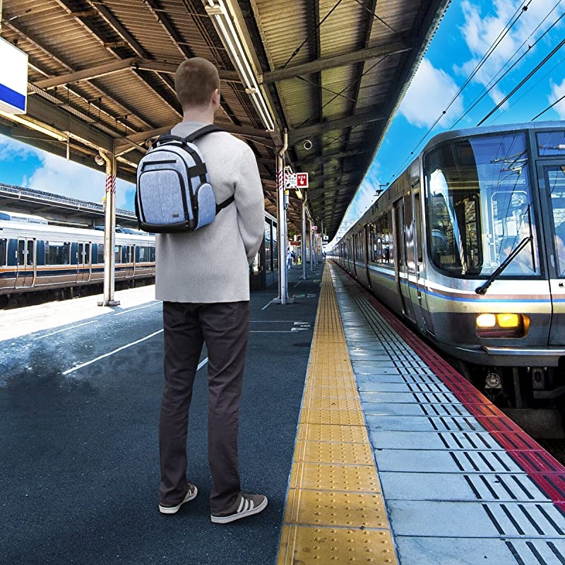 Portable Camera Backpack for DSLR (Blue) with Customizable Accessory Dividers, Weather Resistant Bottom and Comfortable Back Support - Compatible with Canon, Nikon and More