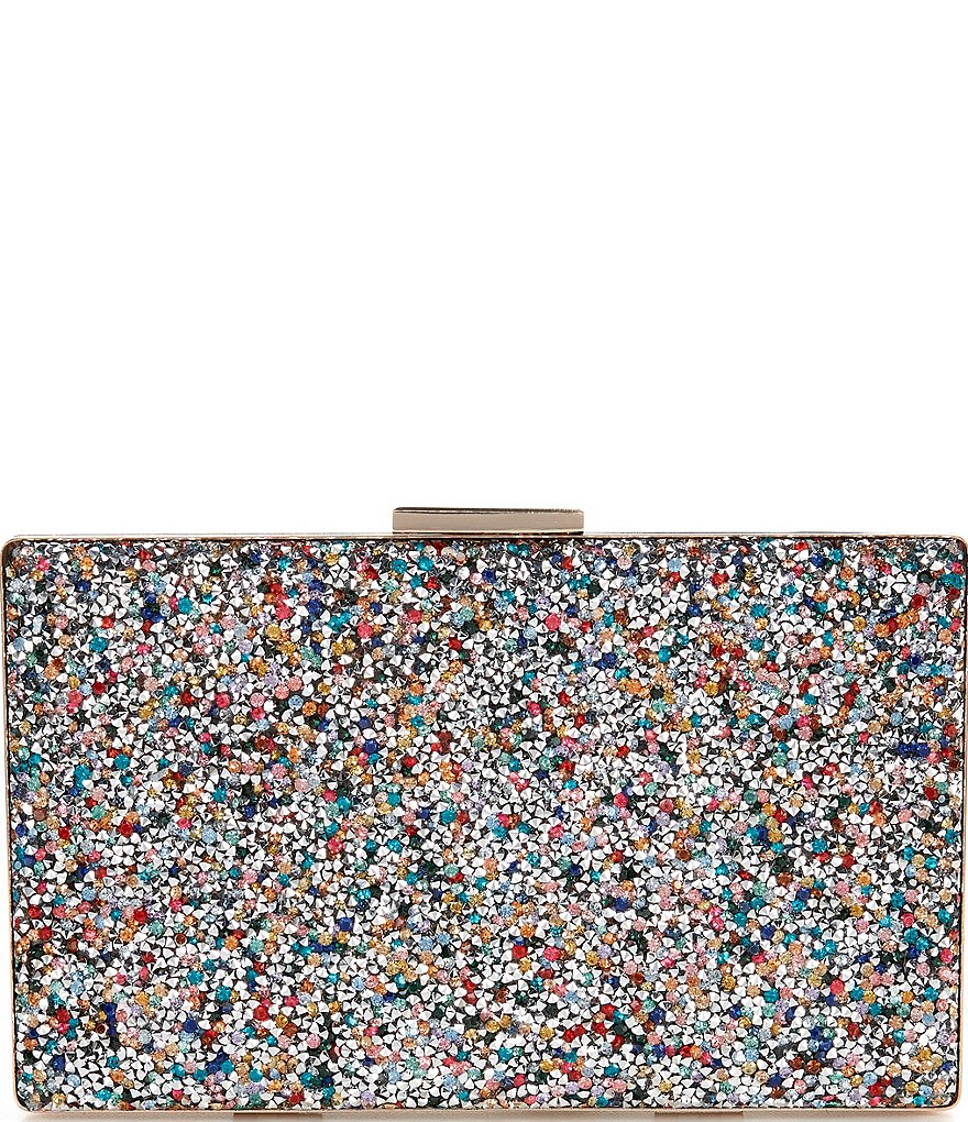 Kate Landry Crushed Crystal Clutch Bag