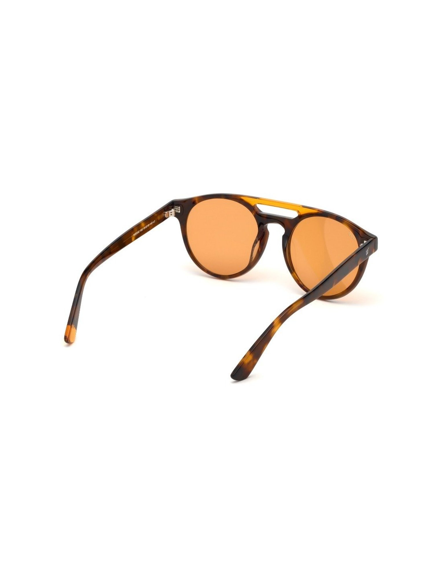Web Eyewear Orange Cat Eye Unisex Sunglasses Designed in Italy