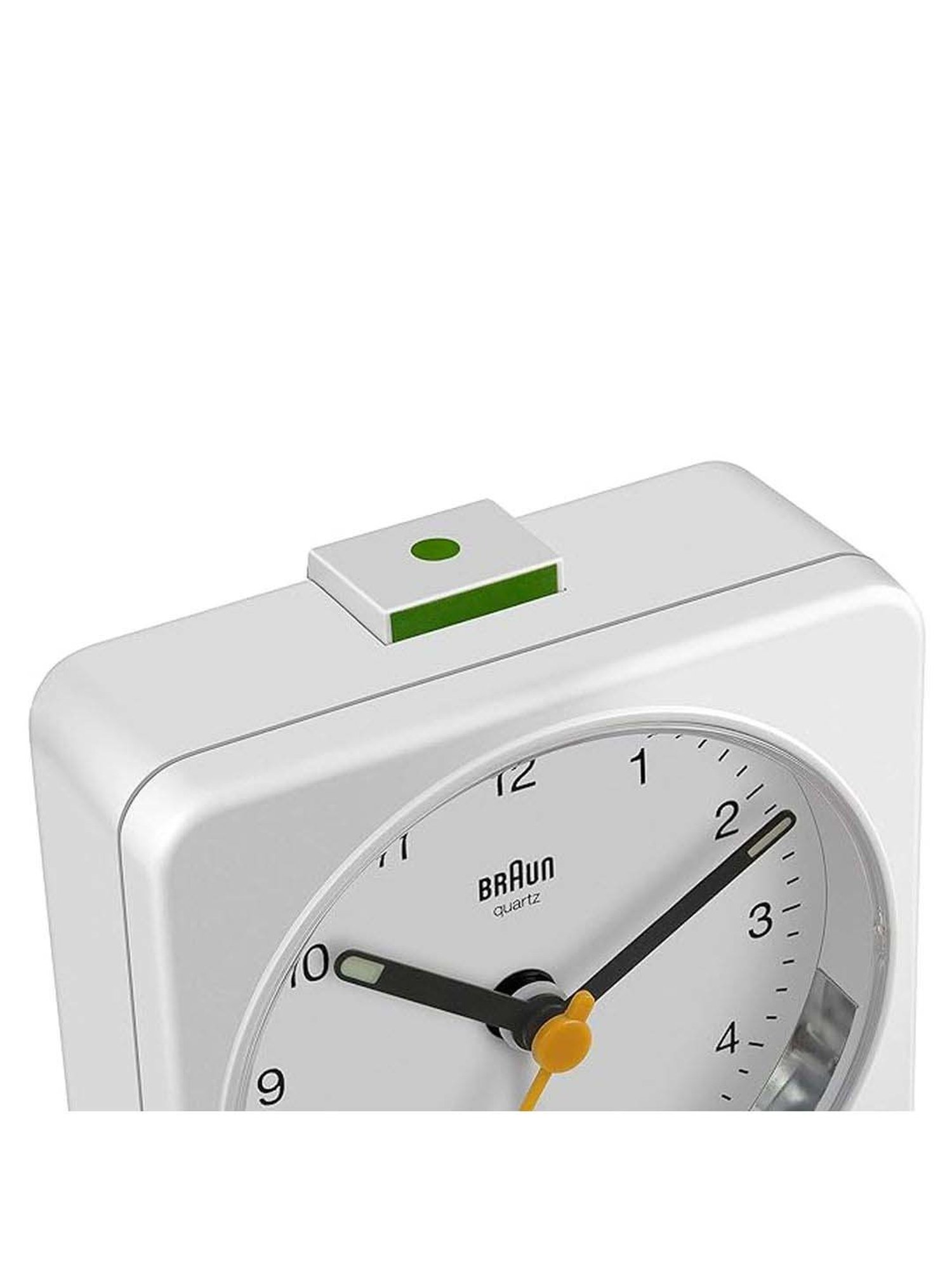 Braun Black Classic Large Analog Wall Clock With Silent Sweep Movement