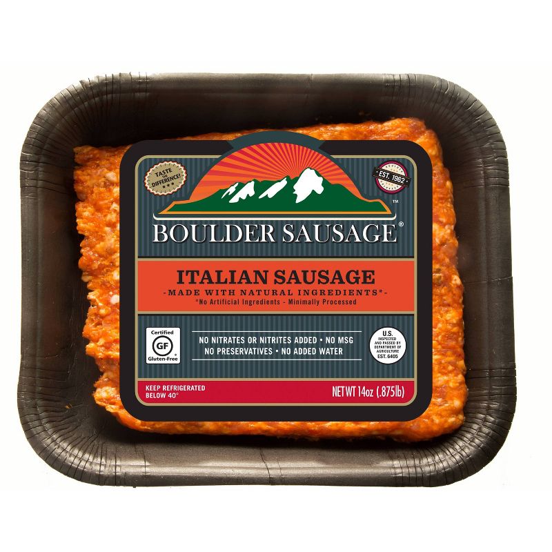 Boulder Sausage Italian Bulk - 14oz