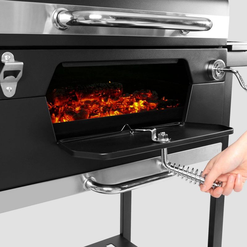 Royal Gourmet  24'' Charcoal BBQ Grill CD1824E Black