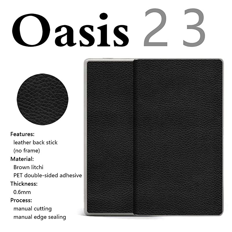 Oasis 2 Leather Back Stickers case Cover for for Oasis 7 Inch 2017 Release (Blue)