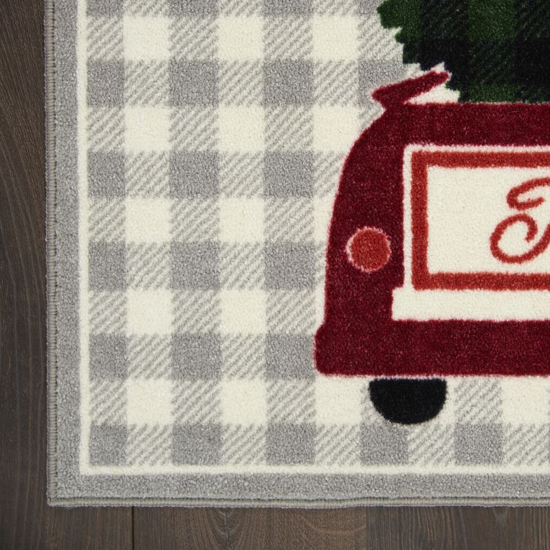 2'x3' Rectangle Floor Mat Gray - Nourison