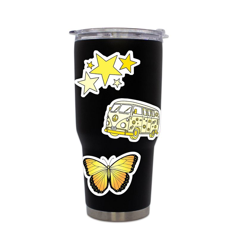 Big Moods Aesthetic Sticker Pack 5pc - Yellow