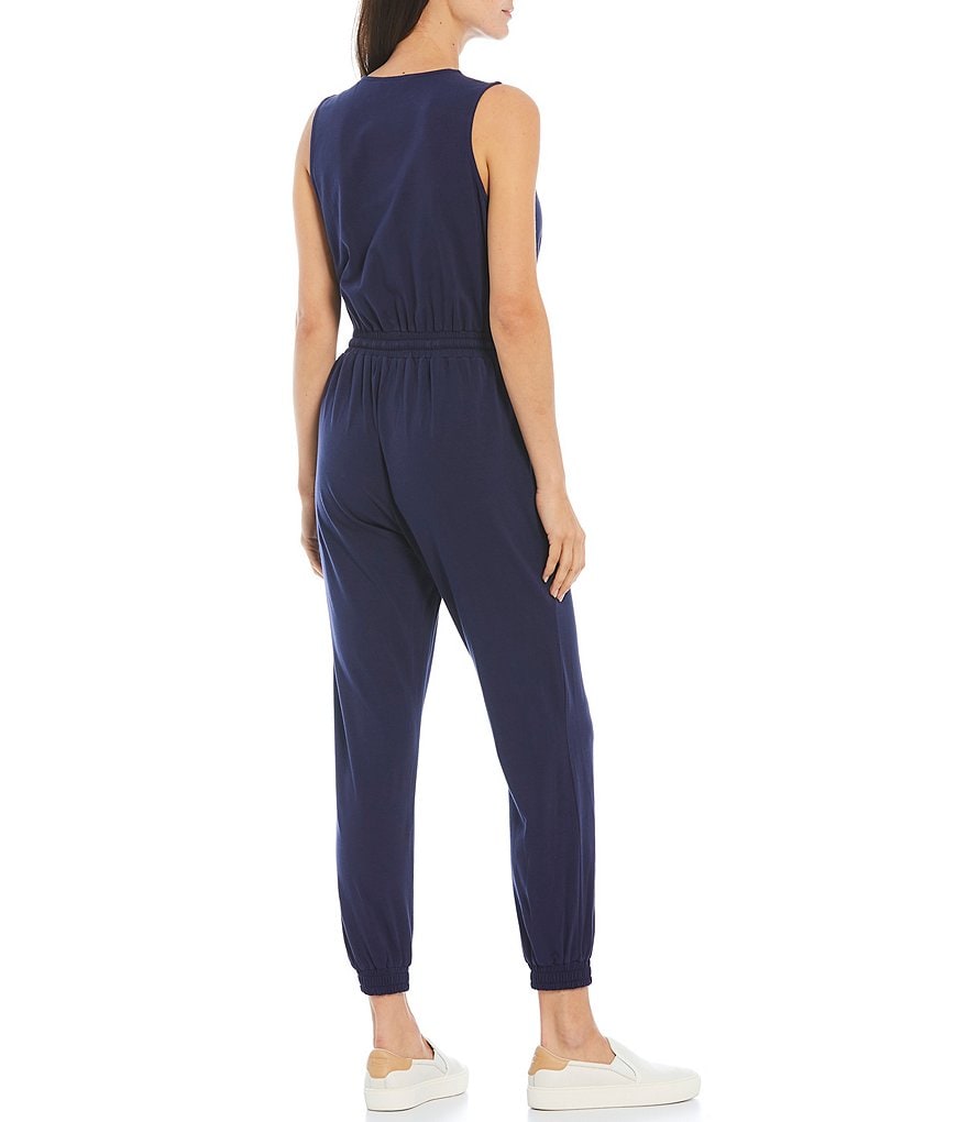 Gibson & Latimer Drawstring Waist Tank Top Jumpsuit