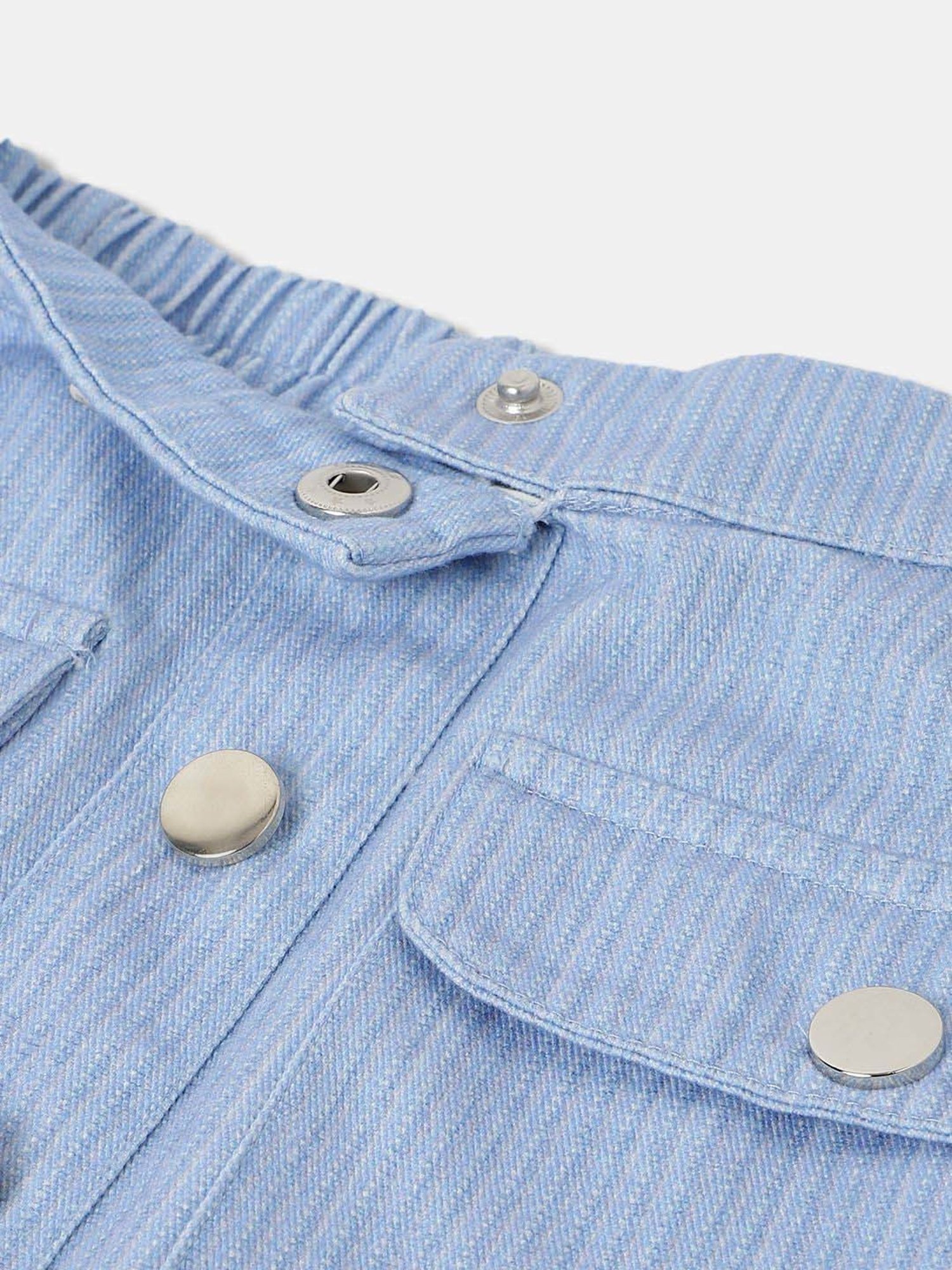 Elle Kids Blue Cotton Skirt