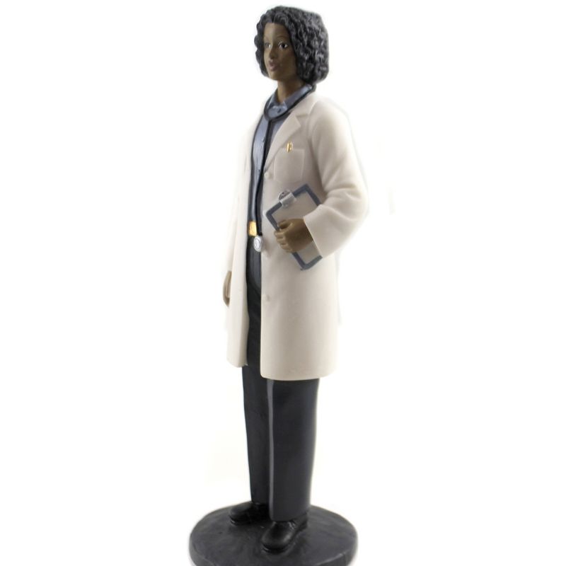 Black Art 8.0" Female Doctor Hospital Medicine Heritage  -  Decorative Figurines