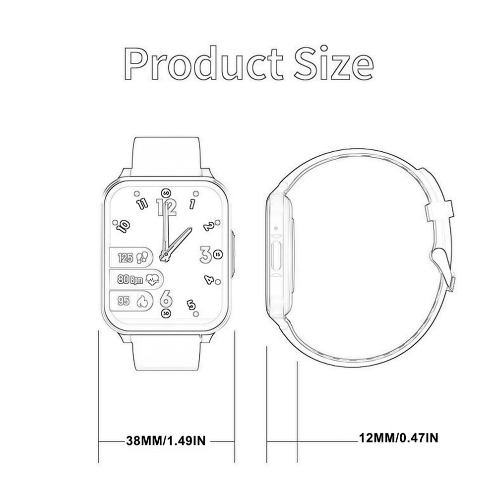 TM02 1.7 Inch Sports Smart Watch Music Player Wireless Communication Waterproof MP3 Player Smart Watch,1.7 inch,silver steel