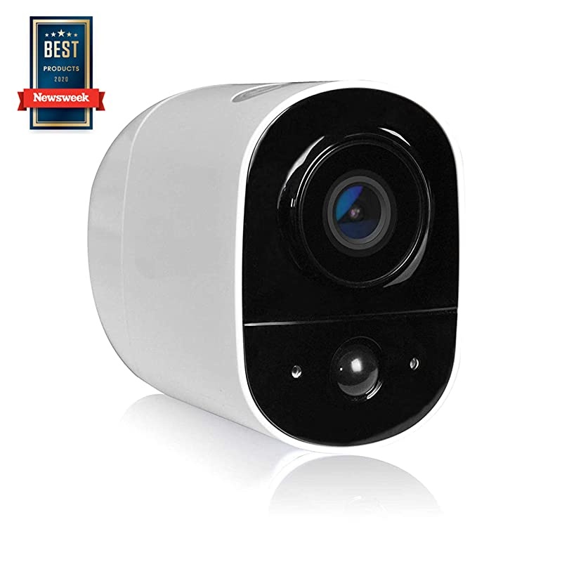 Rechargeable BatteryPowered Wireless Outdoor Security Camera with Alexa Support 1 Camera
