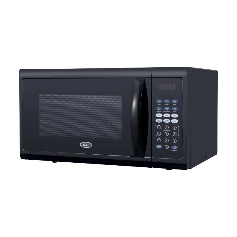 Oster 1.1 cu ft 1100W Digital Microwave Oven - Black OGZJ1104