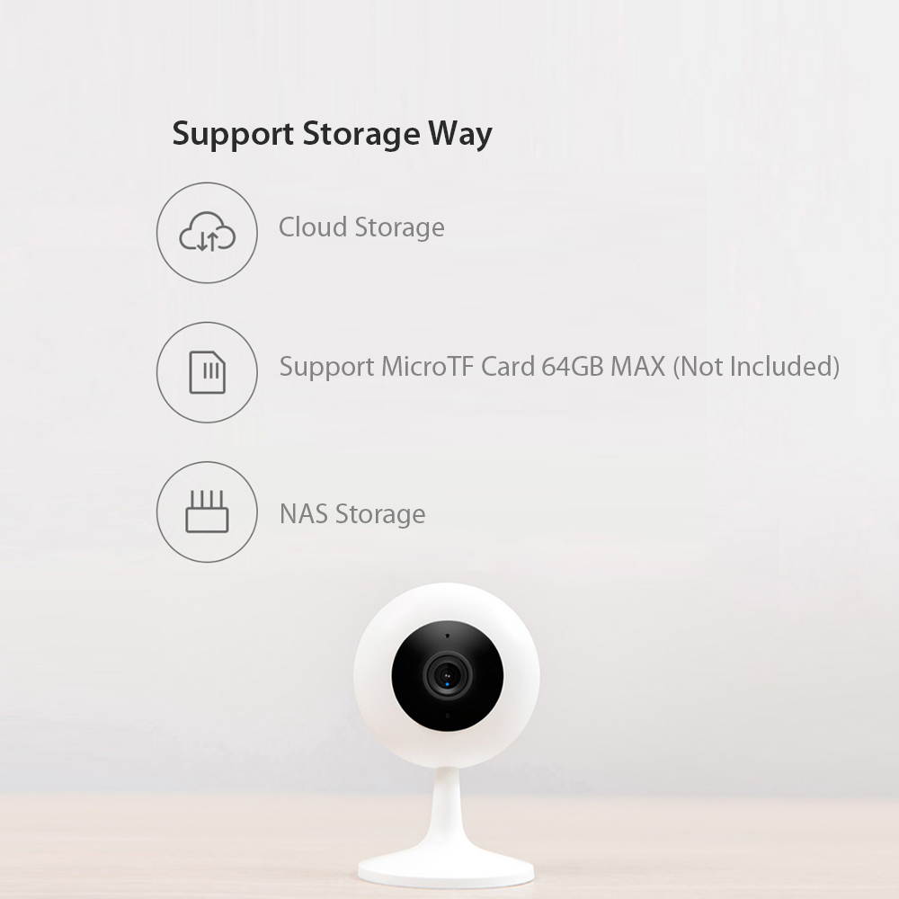 Original Xiaomi Mi Xiaobai Smart Camera 1080P FHD Wireless Wifi Smart Home Security Camera Night Vision 360 Angle Popular Version
