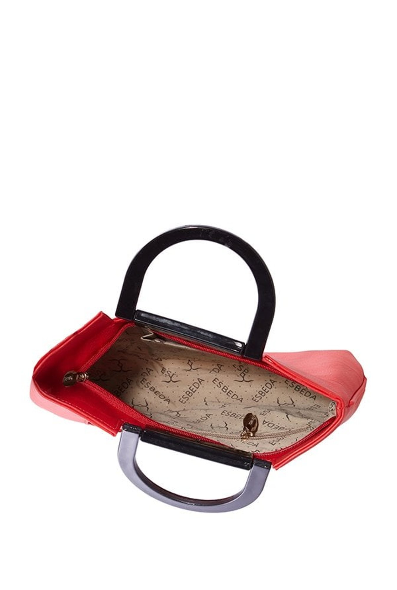 Esbeda Red Distressed Handbag