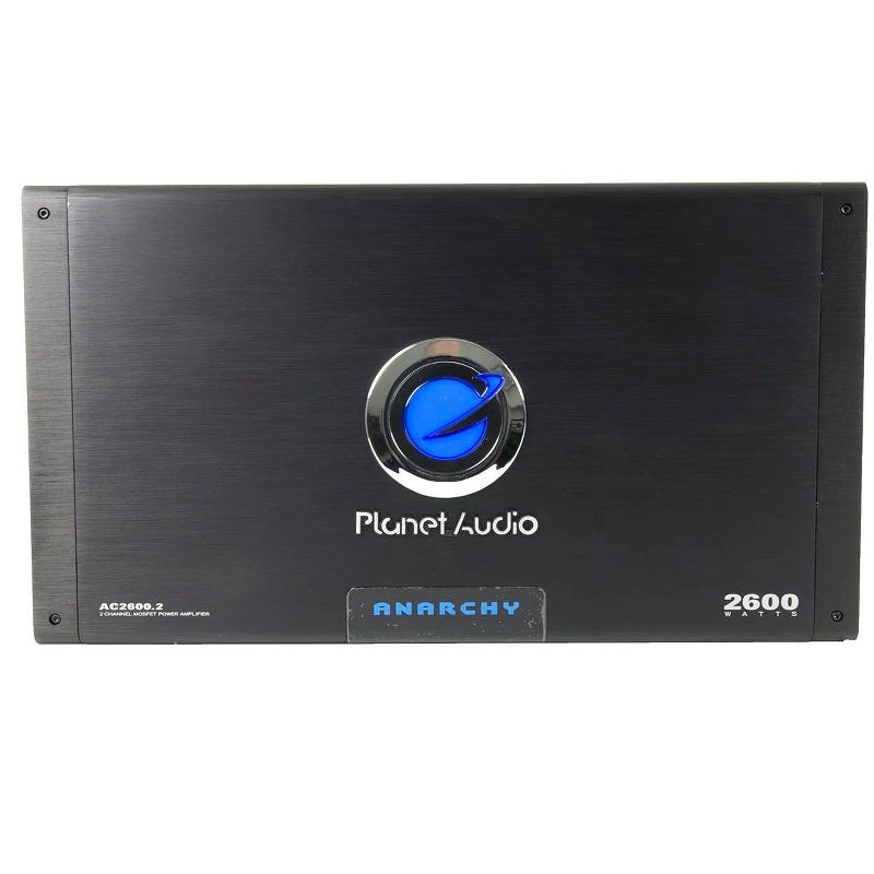 PLANET AUDIO AC2600.2 2600W 2-Channel Car Amplifier Amp AC26002 + Remote