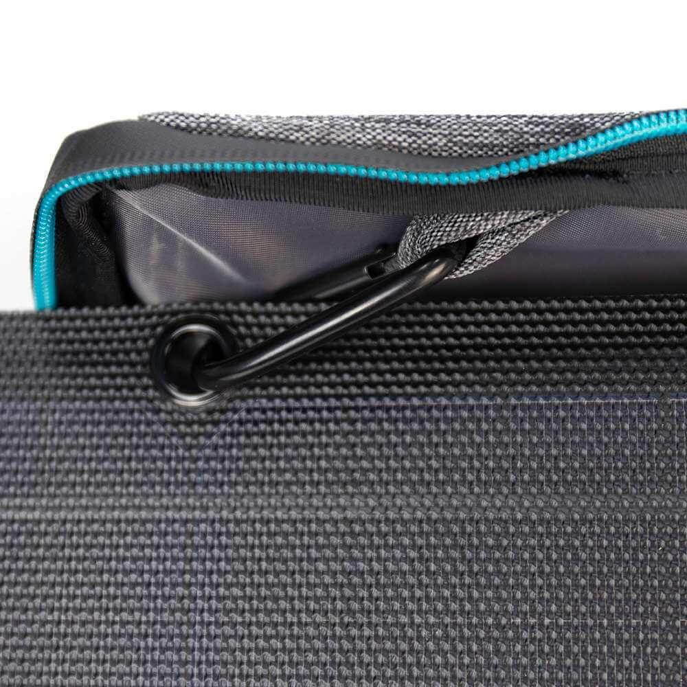 ECOSOLAR 110W Portable Folding Solar Charging Panel Waterproof IP67 For Camping / Climbing / Hiking - Black