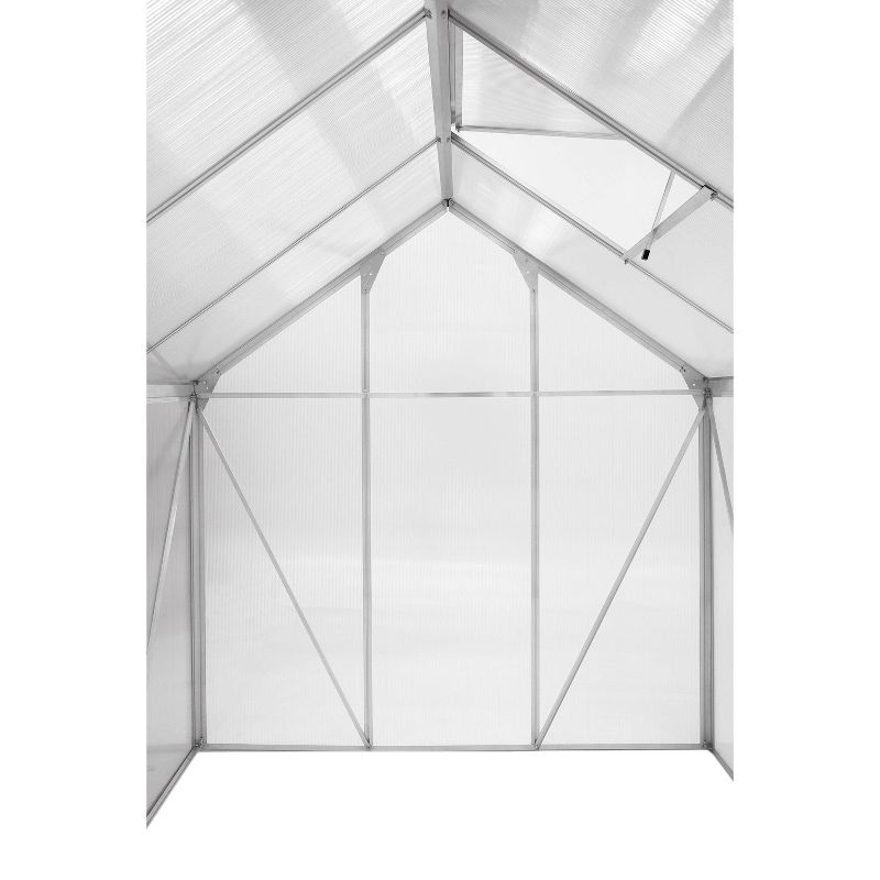 Lean-To Aluminum Greenhouse Clear - OGrow