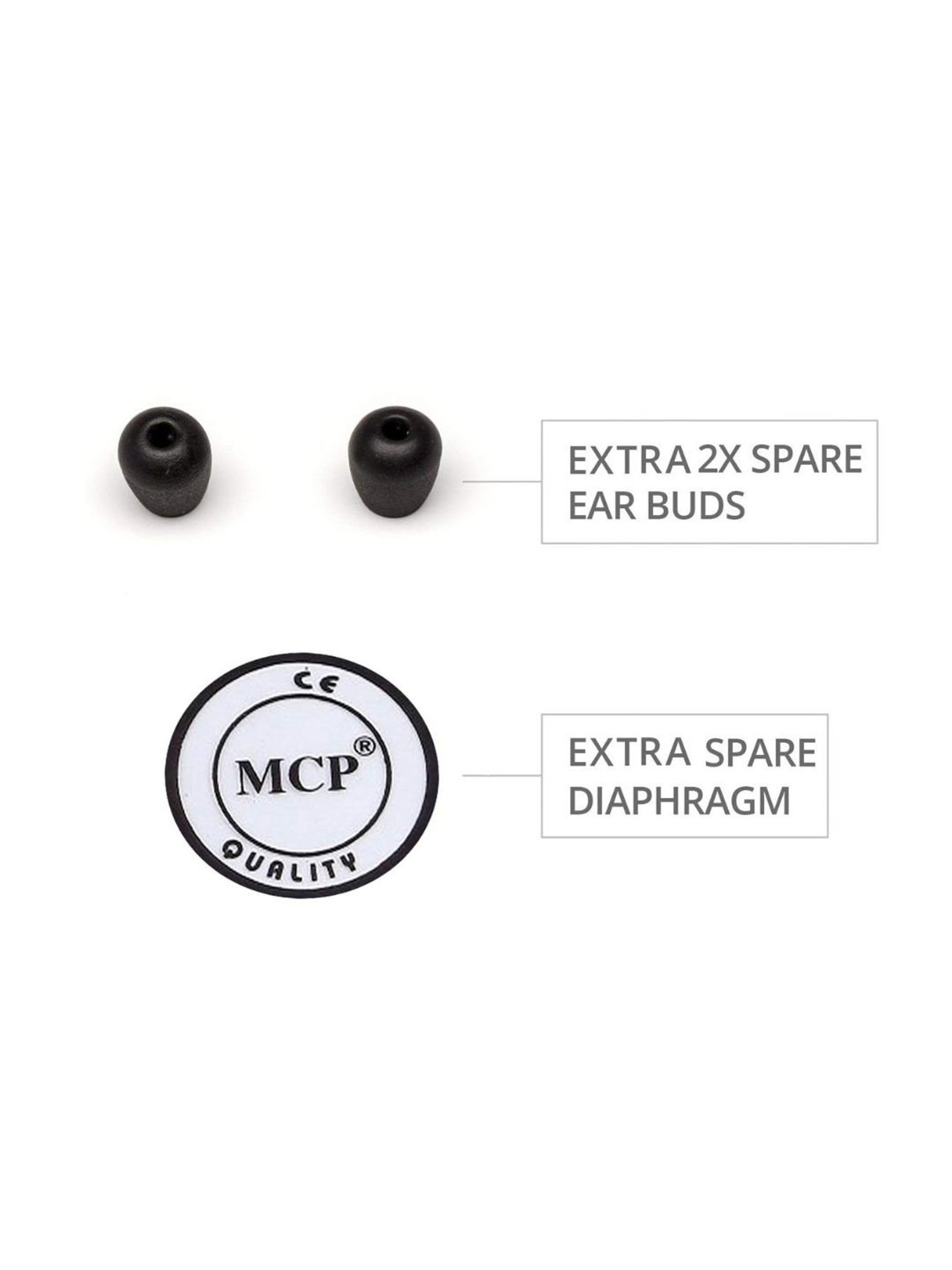 Rossmax EB100 Stethoscope (Black)