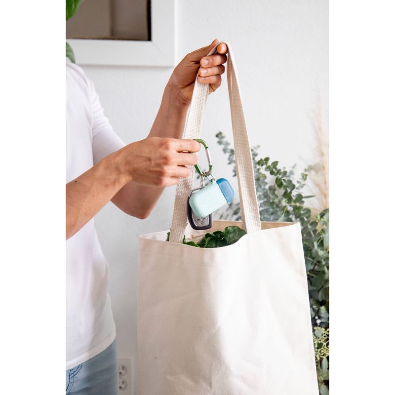 Ello Set of 6 Reusable Silicone Straws with Carrying Case - Beach House