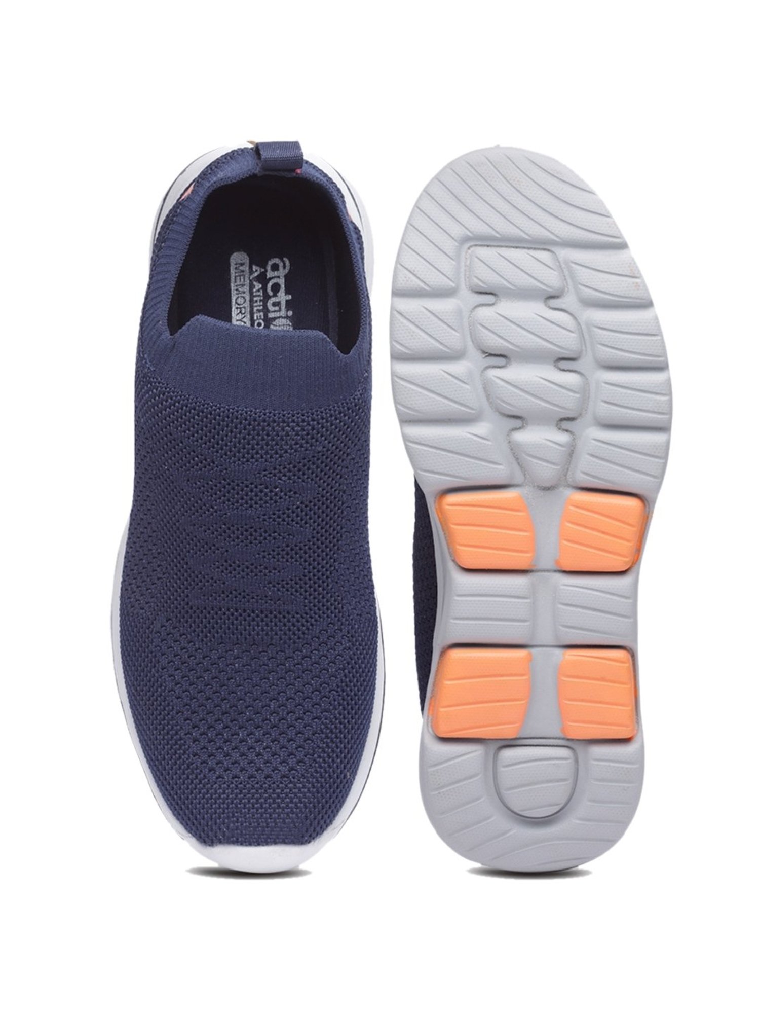 Action Men's Navy Running Shoes