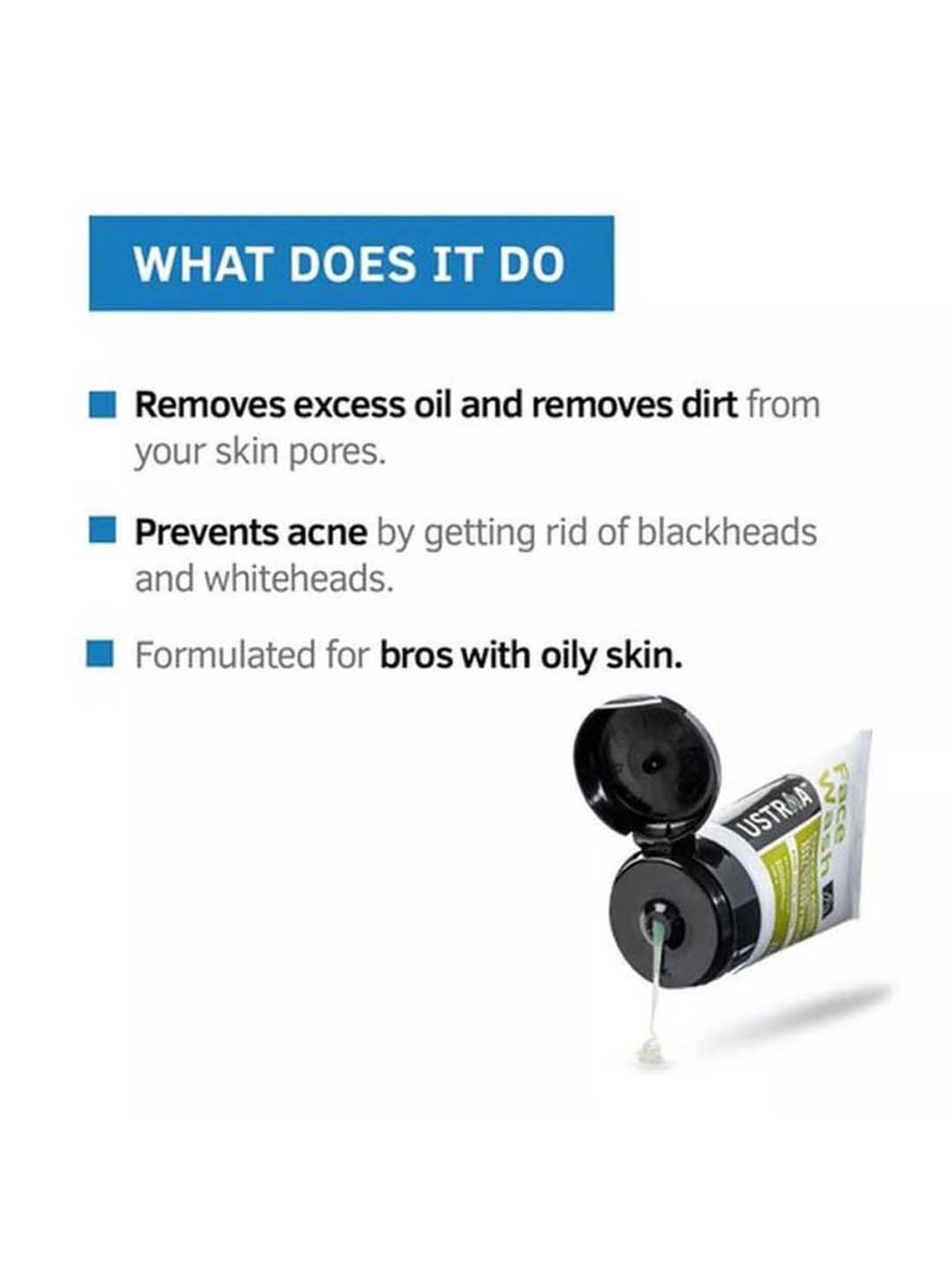 Ustraa Face Wash for Oily Skin (Set of 2)