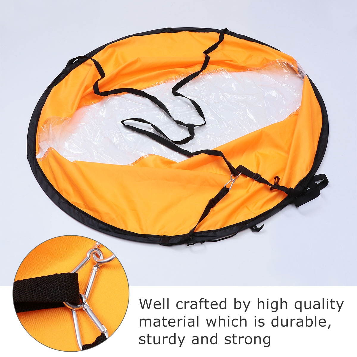 1pc Sail Foldable Kayak Boat Wind Sail Surfboard Canoe Sailing Downwind Sail
