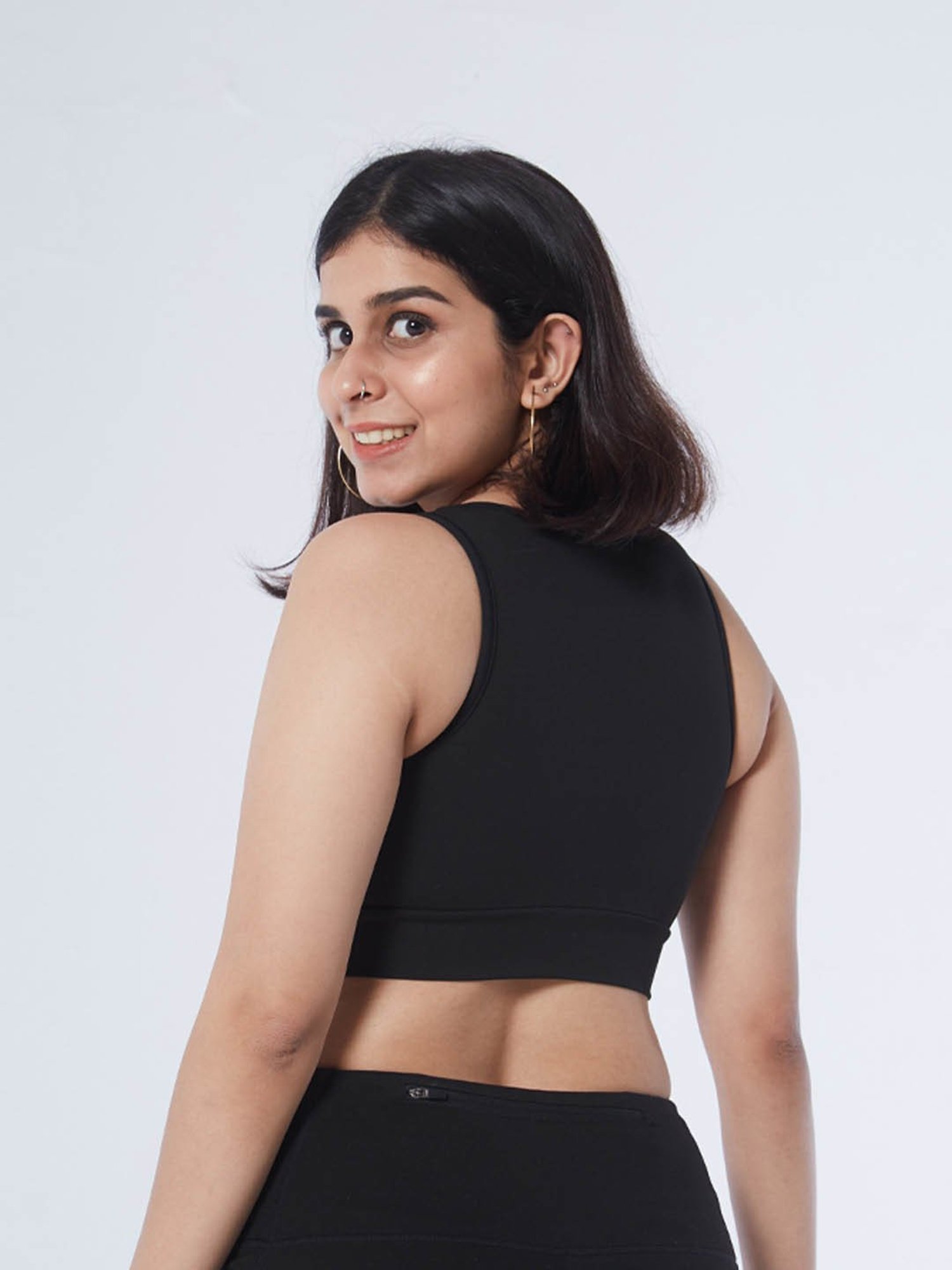 BlissClub Black The Ultimate Comfort Sports Bra