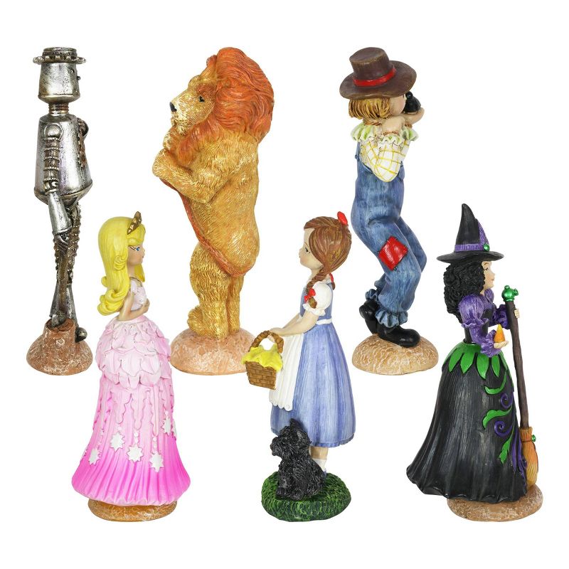 6pc Resin Oz Land Mini Fairy Tale Garden Set - Exhart