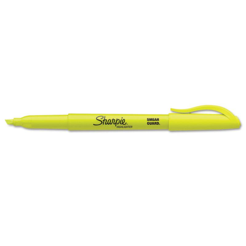 Sharpie Pocket Highlighters - Office Pack Chisel Tip Yellow 36 per pack 2003991